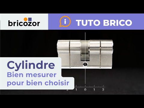 Comment mesurer un cylindre de serrure ? Faire le choix du bon barillet